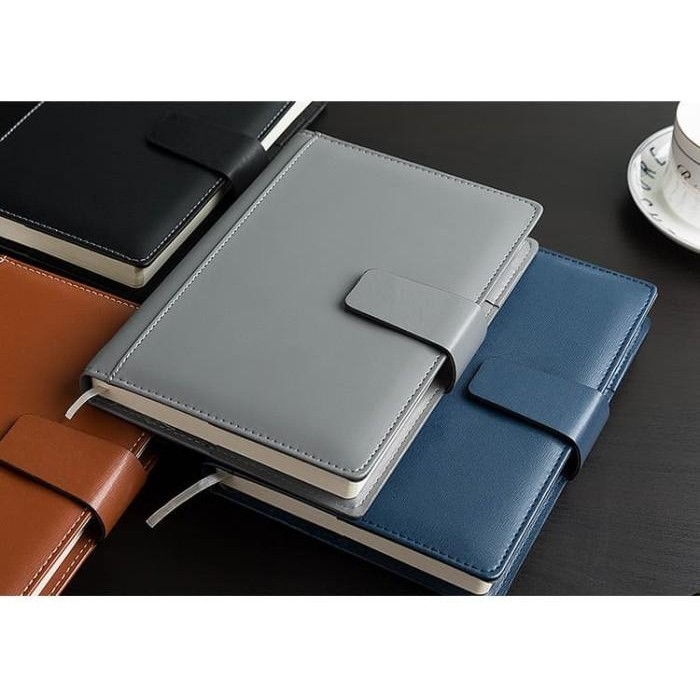 

Buku Agenda Bahan Kulit Leader, Buku Memo Kerja, Note Book Leader