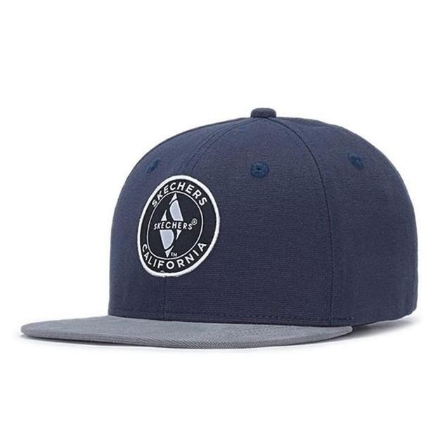 Topi Anak Skechers Kids Snapback Cap Navy Original *Best Seller