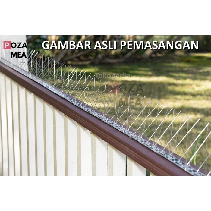 Duri Anti Burung Dan Kucing Stainless Stell/Pagar Berduri Di Tembok