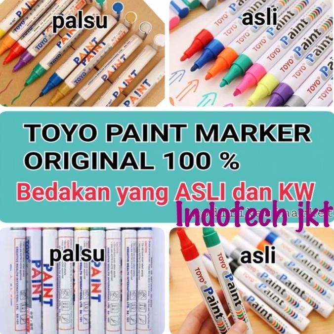 

Spidol Ban Mobil Toyo Paint Marker Original Jacks Auto