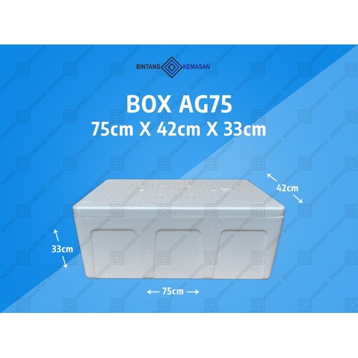 

Styrofoam Box Ag75 75 X 42 X 33Cm