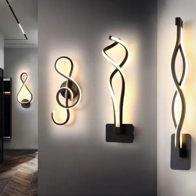 Lampu Dinding Kamar Tidur Ruang Tamu Teras Hotel Mewah 3Warna Dekorasi Berkualitas