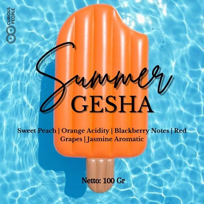 

Biji Kopi Arabika Summer Gesha Anaerobic Hydrolysis 178 Hr - 100 Gr