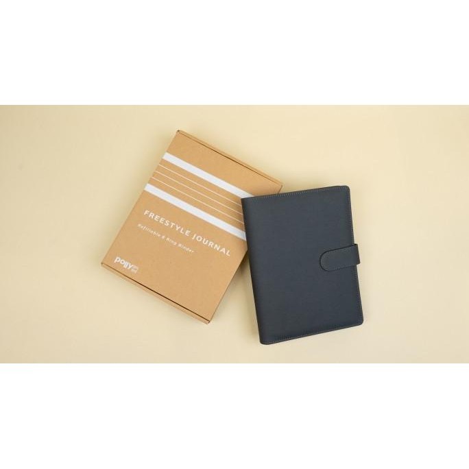 

Freestyle Journal Refillable 6 Ring Binder A5 / Tempat Binder Kualitas Premium