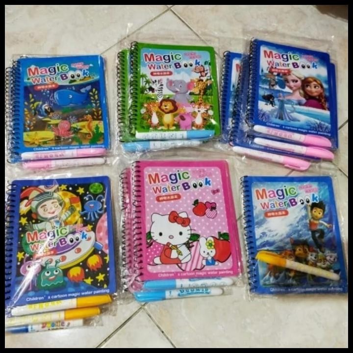 

GRATIS ONGKIR MAGIC WATER BOOK BUKU GAMBAR AJAIB MEWARNAI DENGAN AIR !!!