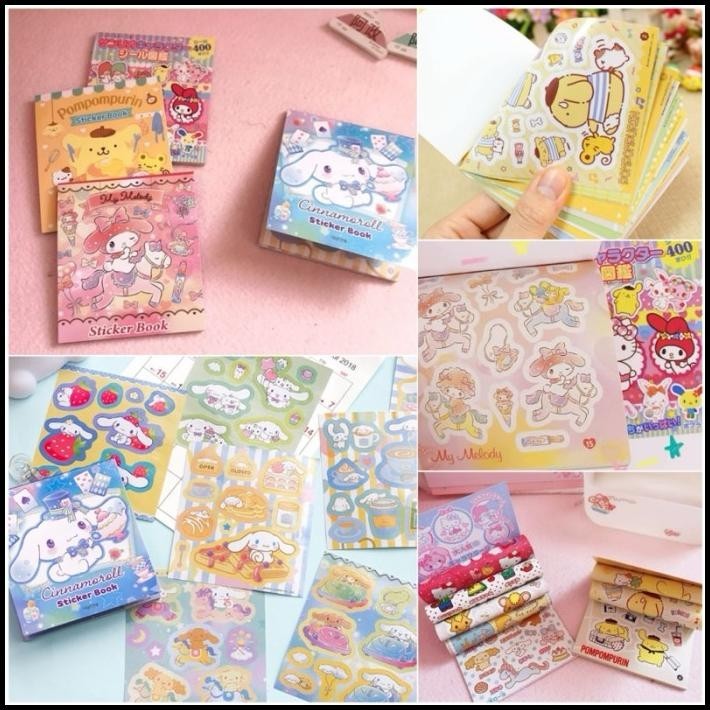 

GRATIS ONGKIR KAWAII SANRIO MINI STICKER BOOK BUKU STIKER IMUT TEMPELAN MELODY