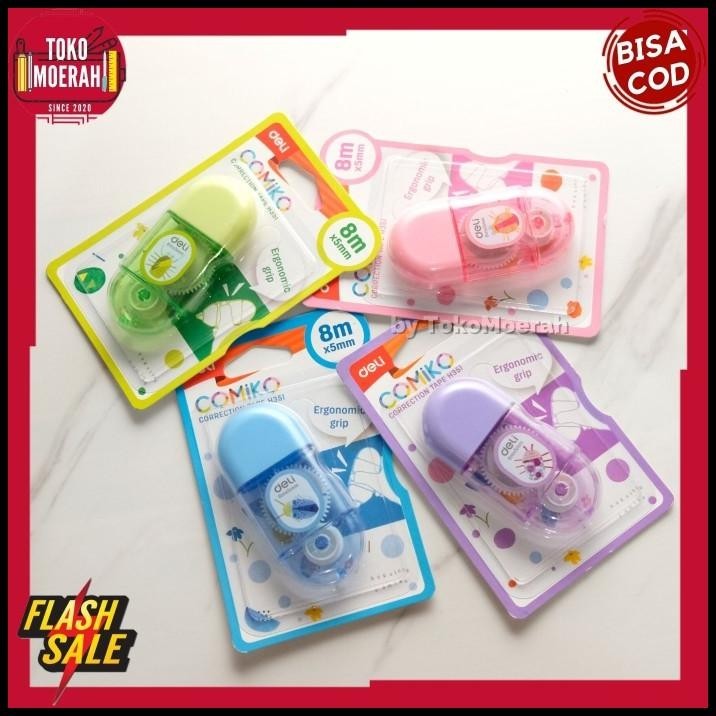 HOT DEAL CORRECTION TAPE COMICO TIP EX KERING LUCU IMUT MURAH COMICO READY COD !!!!