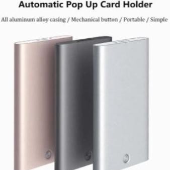 

Miiiw Automatic Pop-Up Card Holder - Tempat Kartu Eksklusif Elegan Kualitas Premium