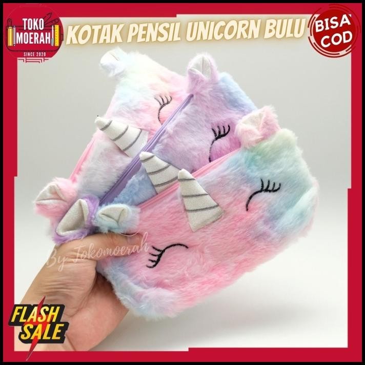 

TERMURAH KOTAK PENSIL UNICORN TEMPAT PENSIL KAIN BULU PLUSHY UNICORN IMUT LUCU !!!!!!!