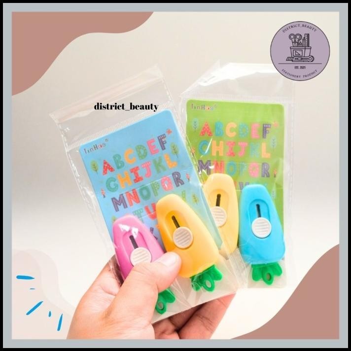 

DISKON CUTTER WORTEL 1 PACK ISI 2 PCS PEMOTONG KERTAS UNBOXING PAKET !