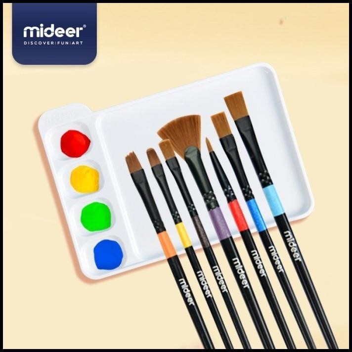 

HOT DEAL MIDEER PAINT BRUSH SET KUAS GAMBAR ANAK DRAWING PAINTING KIDS ACTIVITY !!!!!!!