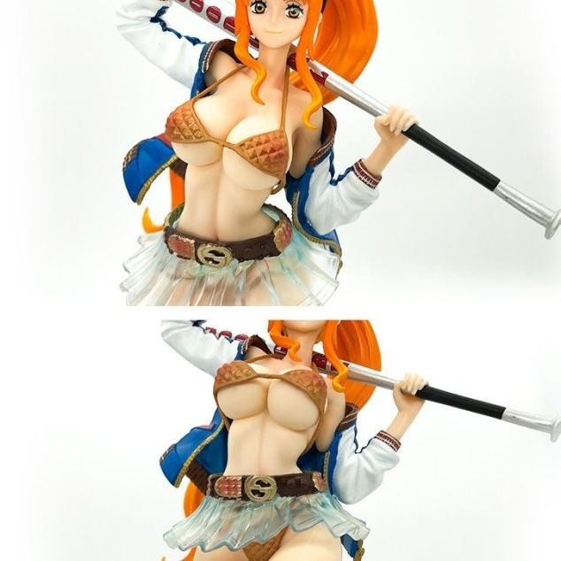 Action Figure One Piece Nami Baseball Cast Off
