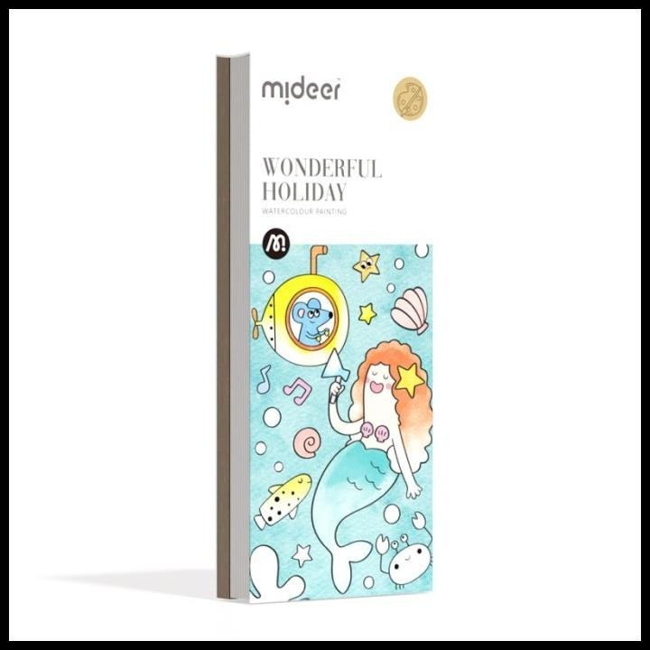 

TERMURAH MIDEER WATERCOLOUR PAINTING WITH BRUSH WONDERFUL HOLIDAY MEWARNA !