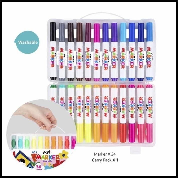 

DISKON TOOKYLAND WASHABLE MARKER 24 PC
