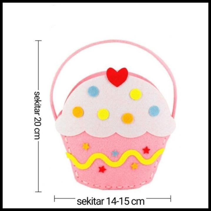 

TERBARU DIY TAS ANAK LUCU FLANEL / DIY BAG MAINAN EDUKASI GOODIE BAG PRAKARYA !!!!!!