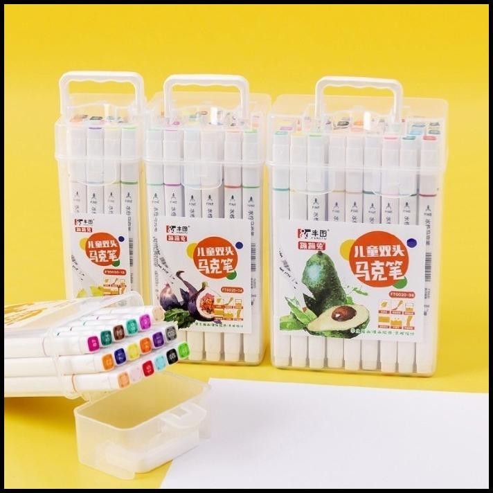 

GRATIS ONGKIR DOUBLE MARKER SET WIPE CLEAN MARKER SET SPIDOL ANAK