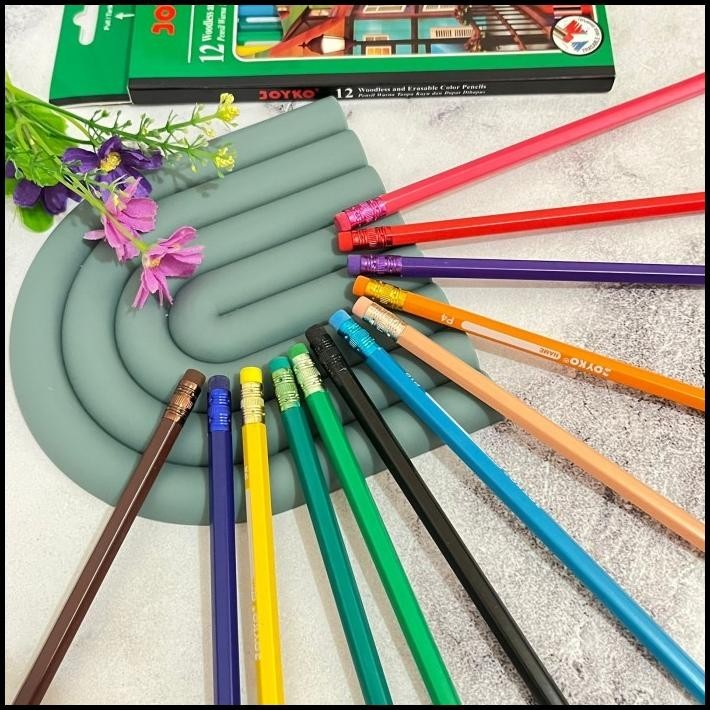 

TERMURAH PENSIL WARNA JOYKO 12 PCS BISA DIHAPUS ALAT MEWARNAI KUALITAS TERBAIK !!!!!!!
