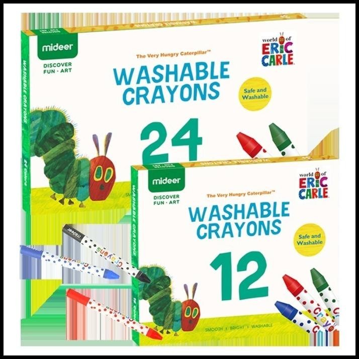 

TERBARU MIDEER X ERIC CARLE - OIL PASTELS - 24 !!!