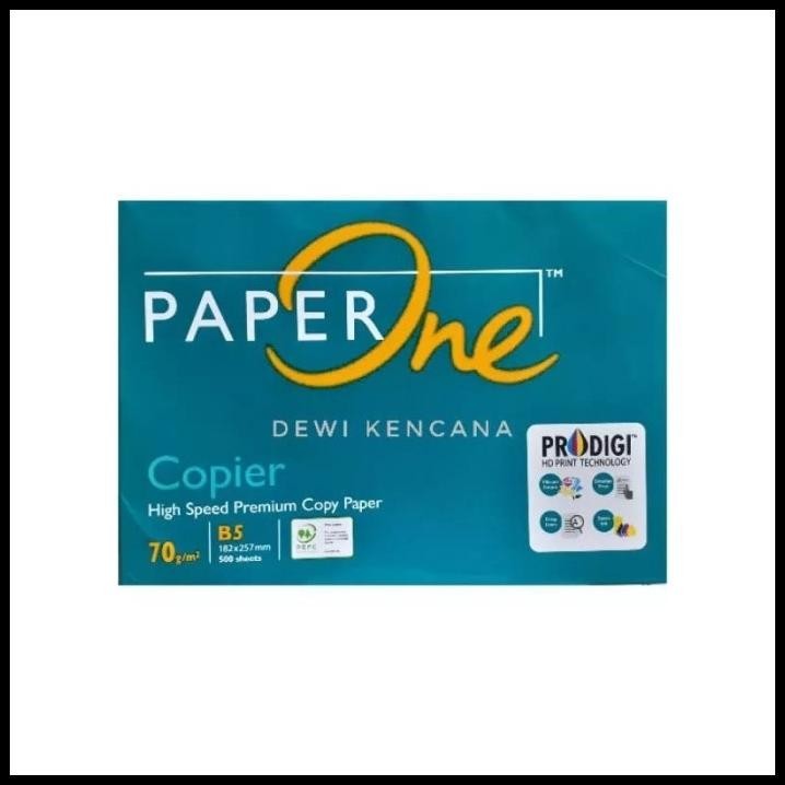 

TERMURAH PAPERONE KERTAS B5 75 GRAM / KERTAS HVS / KERTAS PRINT / FOTOCOPY