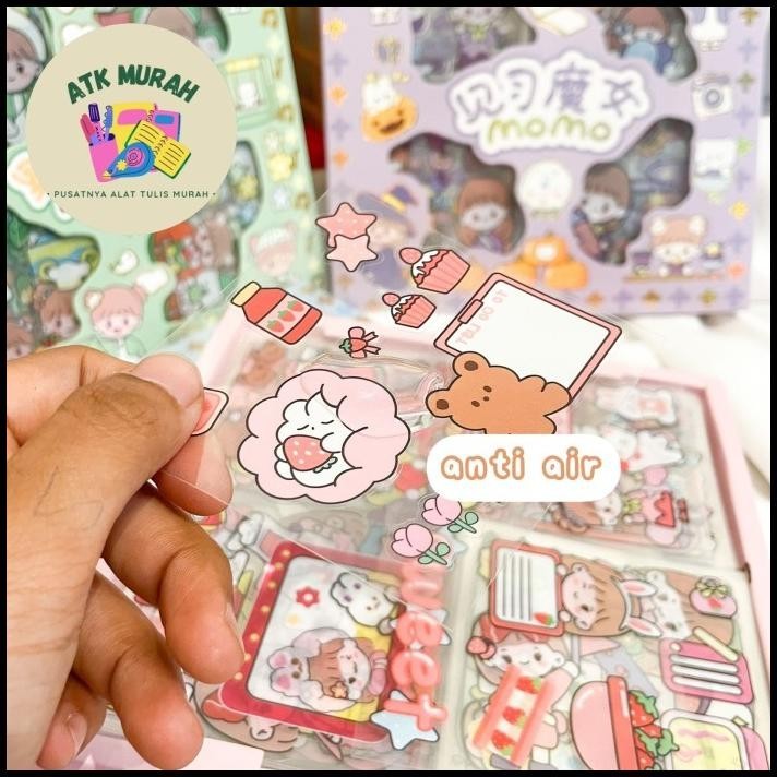 

GRATIS ONGKIR BOX STIKER SENMU ISI 100 LEMBAR WATERPROOF ANTI AIR STICKER HADIAH KAD !!!