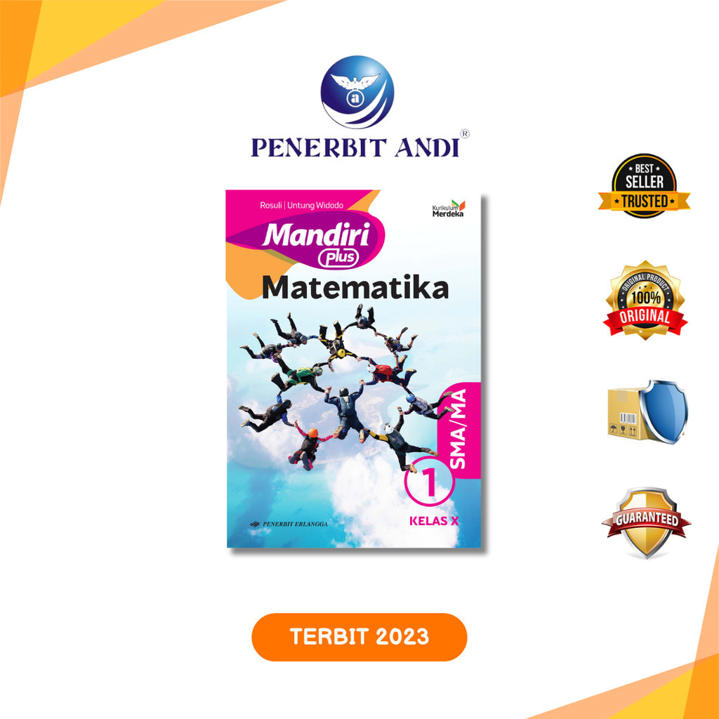 Buku Pelajaran Mandiri Merdeka Matematika SMA/MA Kelas 10 Kurikulum Merdeka