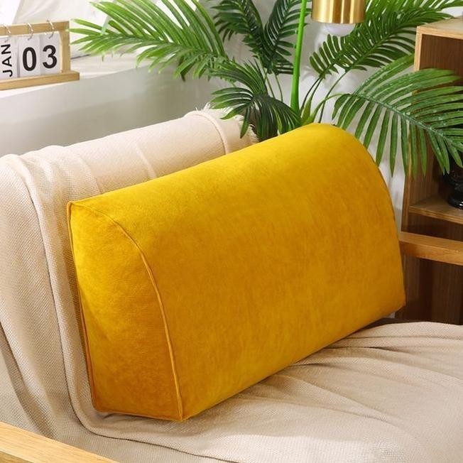 Erna3 Bantal Senderan Sofa Model Triangle Padat Tebal Empuk Size 50Cm