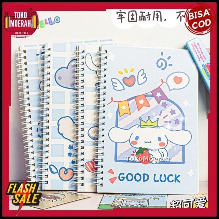 

GRATIS ONGKIR BUKU SANRIO BUKU NOTEBOOK SPIRAL UKURAN A5 SANRIO KERTAS BERGARIS COD !!!!!!!