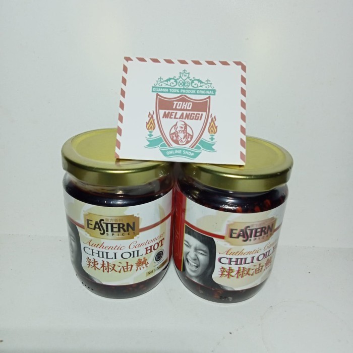 

Eastern Spices Chili Oil Hot 200 Gr Cantonese Chilli