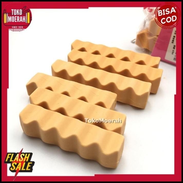 

TERMURAH PENGHAPUS LUCU PENGHAPUS FRENCH FRIES 1 SET 6PCS ERASER FRENCH FRIES !!!!