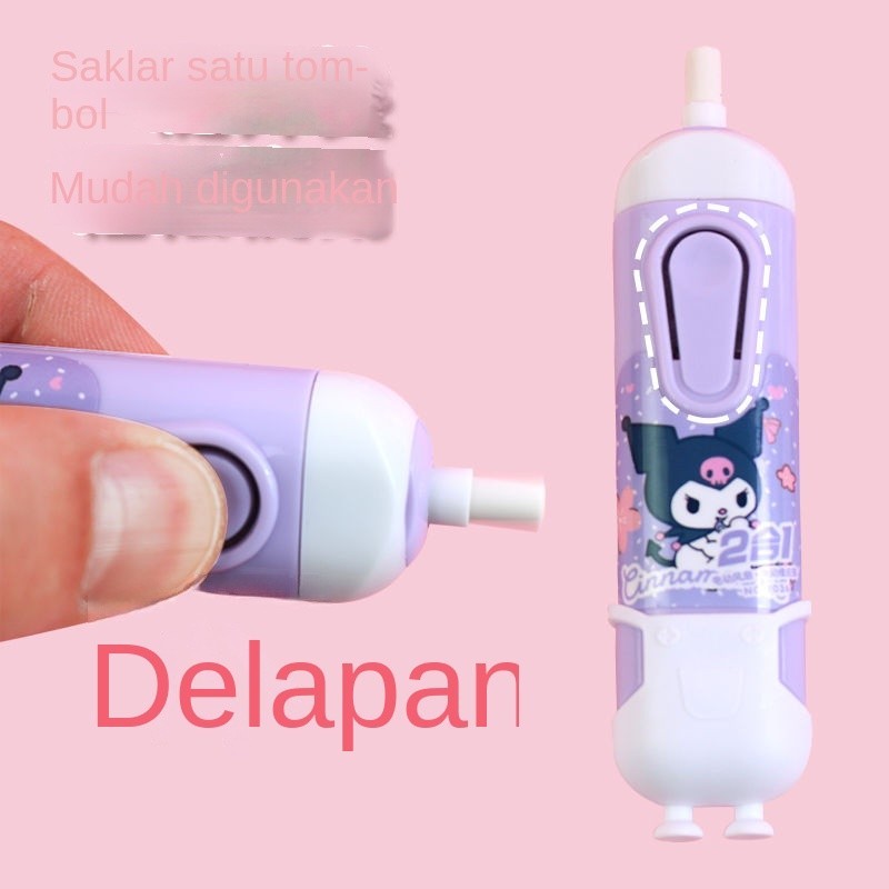 

Penghapus Listrik dengan Kipas, Set Alat Tulis Anak