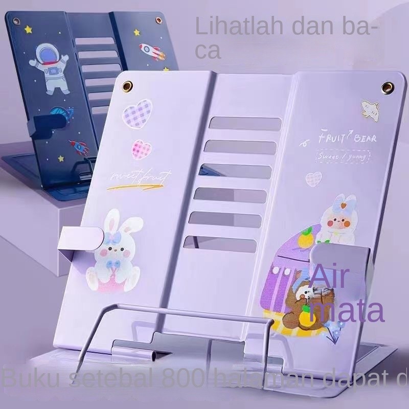 

Rak Buku Bacaan Meja Portabel, Rak Buku Baca