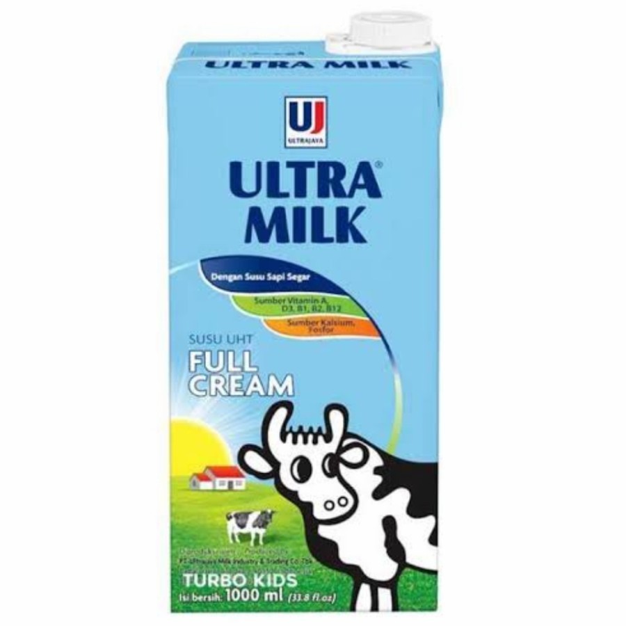 

susu ultra full cream 1 liter