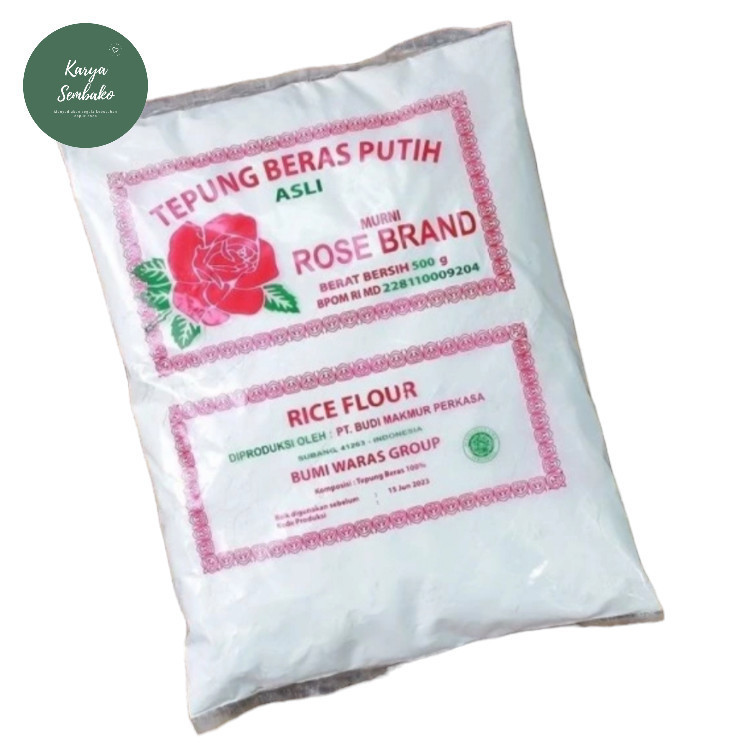 

tepung beras rosebrand 500gr - 1pack