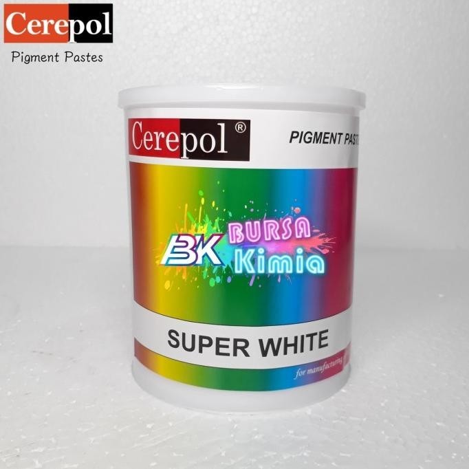 

Pigment Pewarna Resin/Cat Resin/ Fiberglass Cerepol Super White