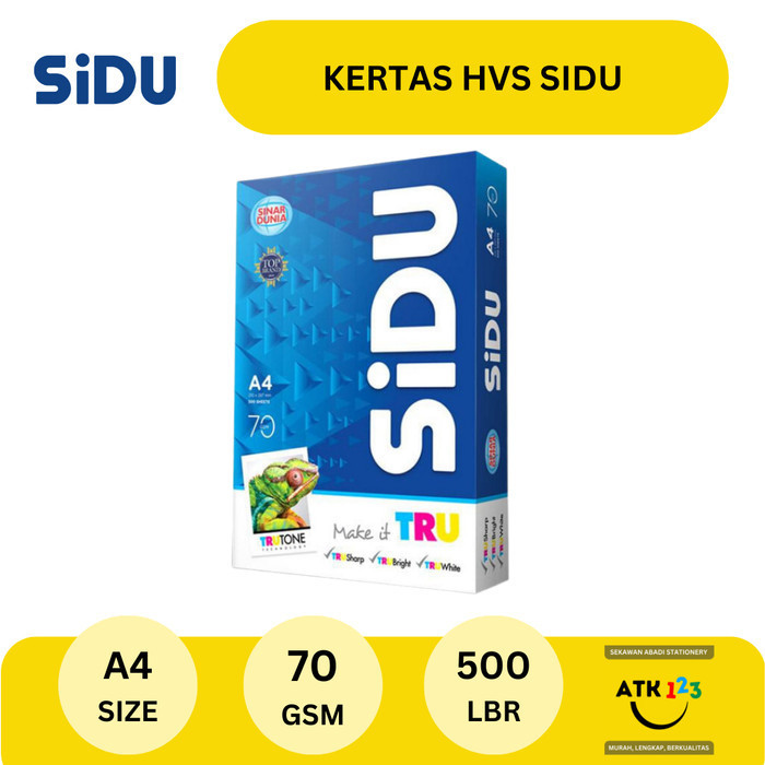 

Kertas Hvs A4 70 Gram Sinar Dunia Sidu
