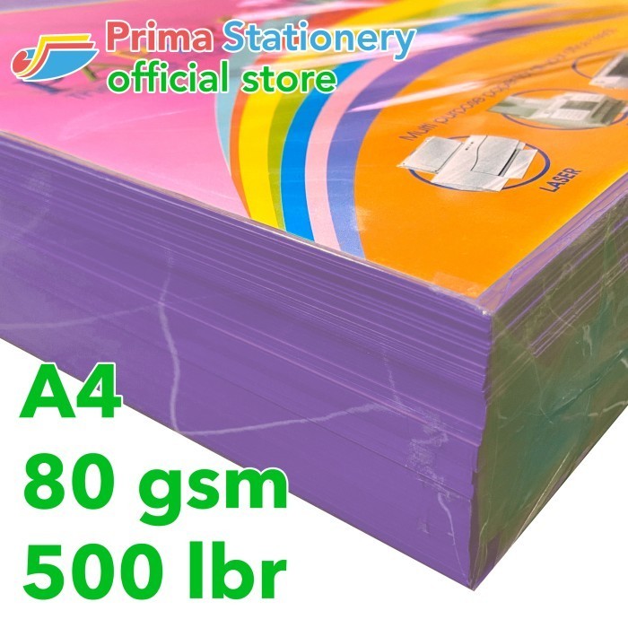 

Paperfine Kertas Hvs Warna A4 It 274 Violet Rim Isi 500 Lbr [Tc]