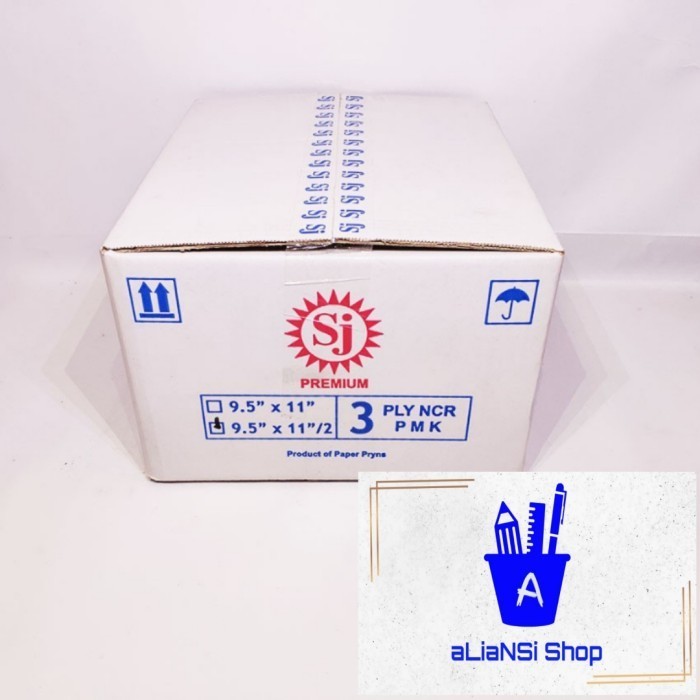 

Continuous Form 9,5" X 11"/2 (3 Ply Ncr) Bagi 2 - Merk Sj Premium