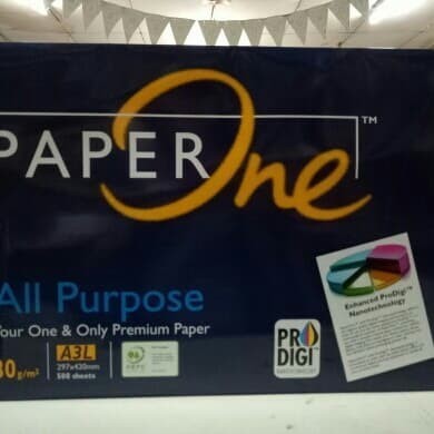 

Kertas Hvs A3 - 80 Gram Paper One Fotocopy Paper