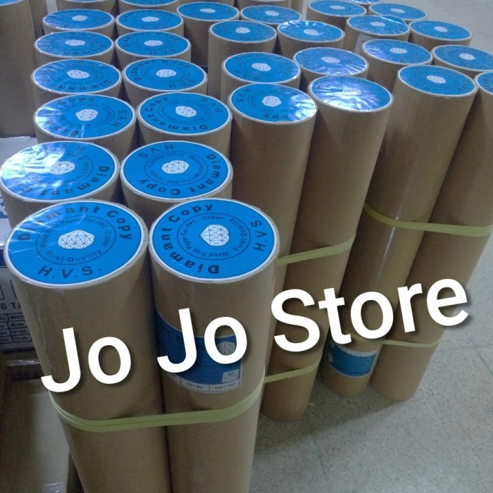 

Diamant Kertas Hvs Roll 80Gsm. Ukuran A0 90Cm X 150 Cm - Putih