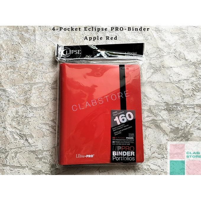 

Ultra Pro 4-Pocket Eclipse Arctic White Pro-Binder Card Album Kualitas Premium