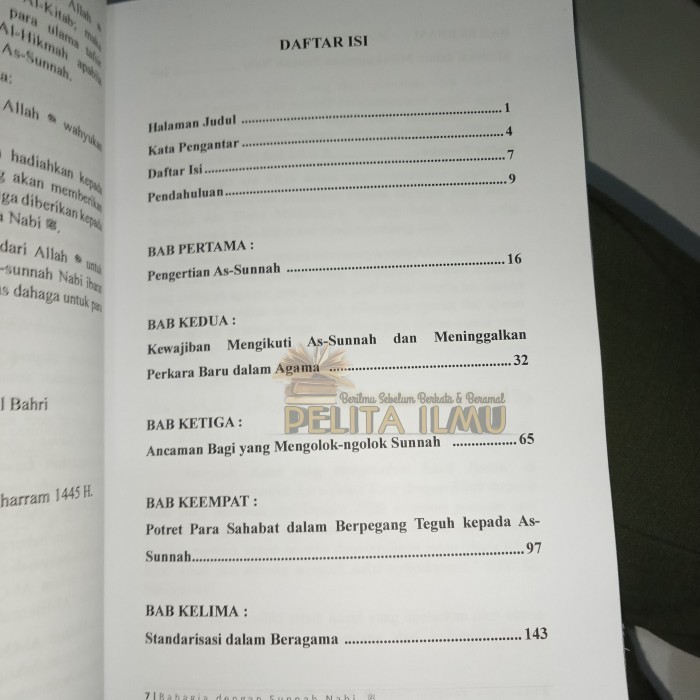 

Buku Bahagia Dengan Sunnah Nabi - Kiat Untuk Mendapatkan Cinta Nabi