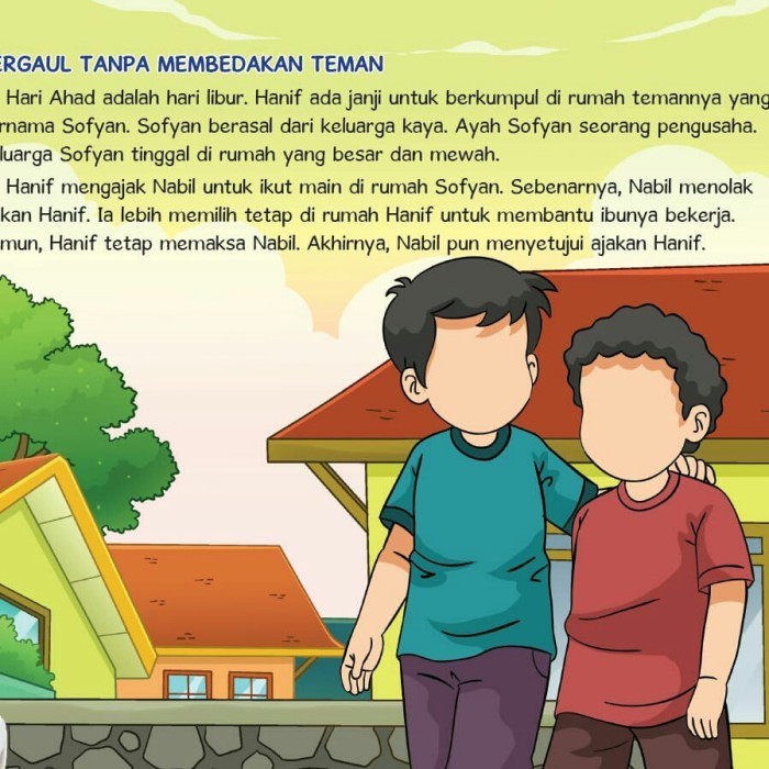 

Buku Anak Jangan Rendahkan Temanmu Baik Dan Tidak Sombong Dengan Teman