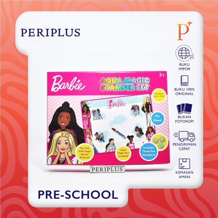 

Barbie Aqua Magic Stamper Set - 9781788244985