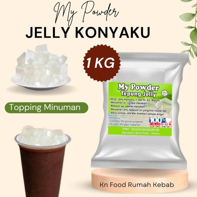

Promo Bubuk Powder Jelly Konyaku 1000 Gram