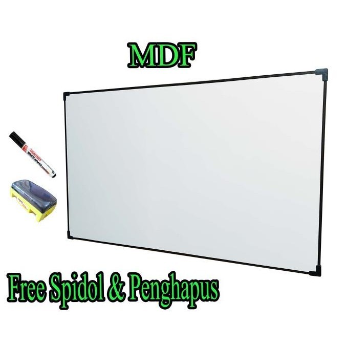 

Papan Tulis 60 x 100 cm Whiteboard Magnet dan Non Magnet