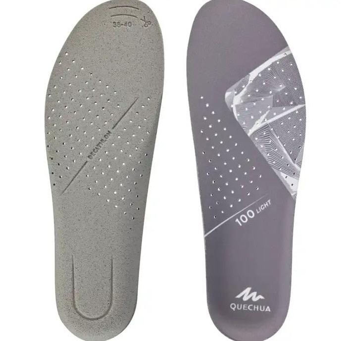 QUECHUA Insole Sepatu Nyaman Dipakai Hiking