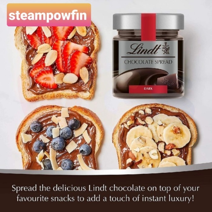 

Selai Cokelat Lindt Dark Chocolate Spread 200G