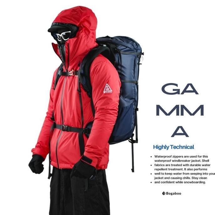 BOGABOO JACKET GORETEX 3 LAYER GAMMA WATERPROOF Pria Wanita  - JAKET