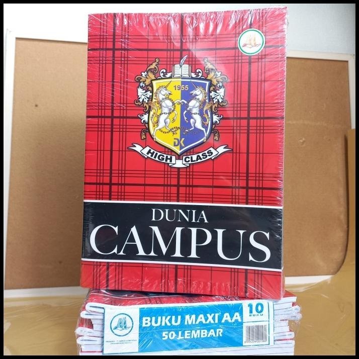 

TERMURAH BUKU TULIS CAMPUSS AA BOXY 50 LEMBAR ( 1PC ) !!!!!