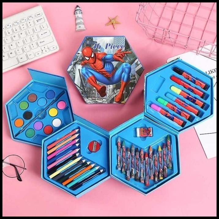 

DISKON CRAYON SET 46 PCS CRAYON OIL PASTE PENSIL WARNA ALAT MEWARNAI MELUKIS !!!!!!!